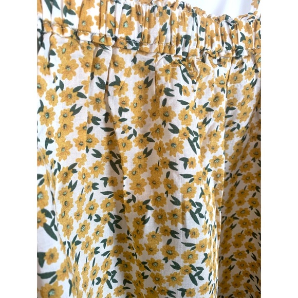 NEW Elan daisy floral tie strap top - Picture 2 of 3